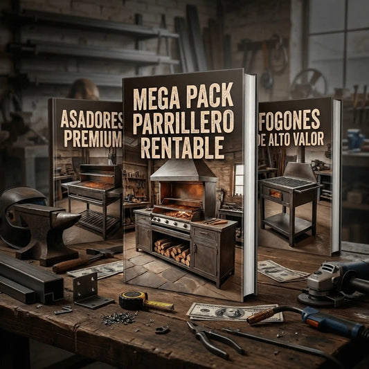 🔥 Mega Pack Parrillero Rentable (Proyectos de Alto Valor)