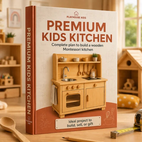 PREMIUM CHILDREN'S PLAY KITCHEN