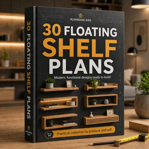 30 FLOATING SHELF PLANS